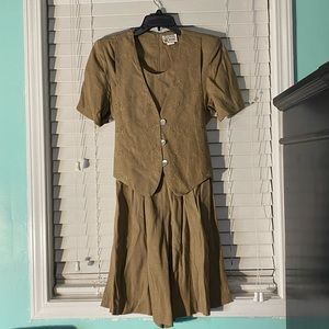 Vintage Brown Jumpsuit